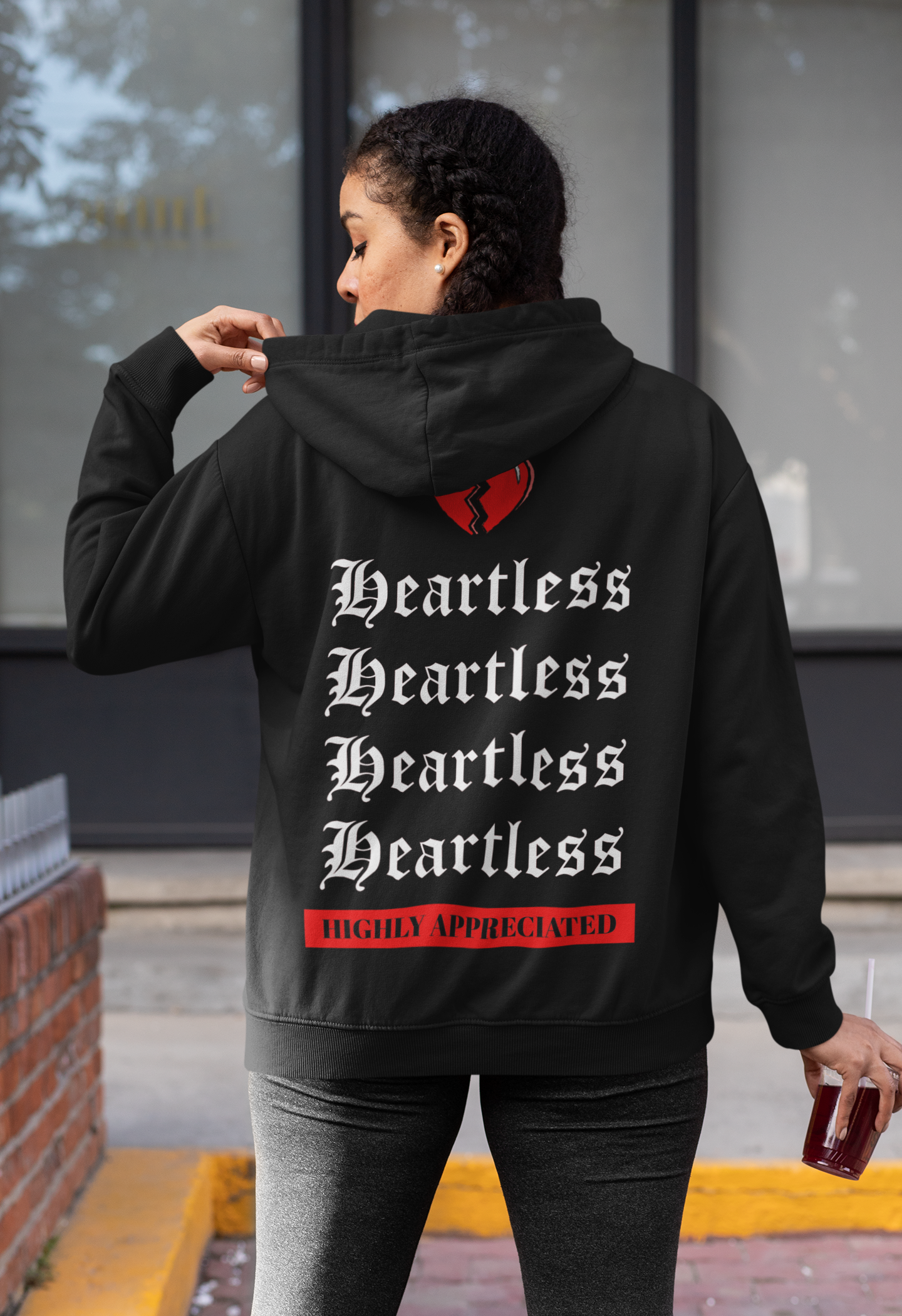 Women's "Heartless" Hoodie