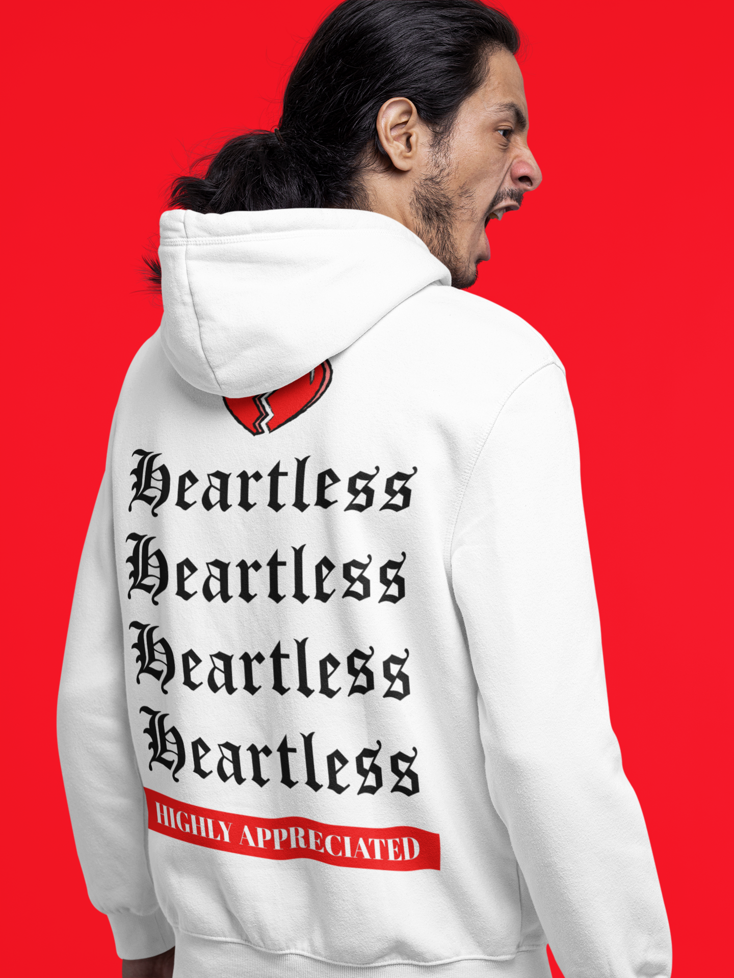 Men's "Heartless" Hoodie